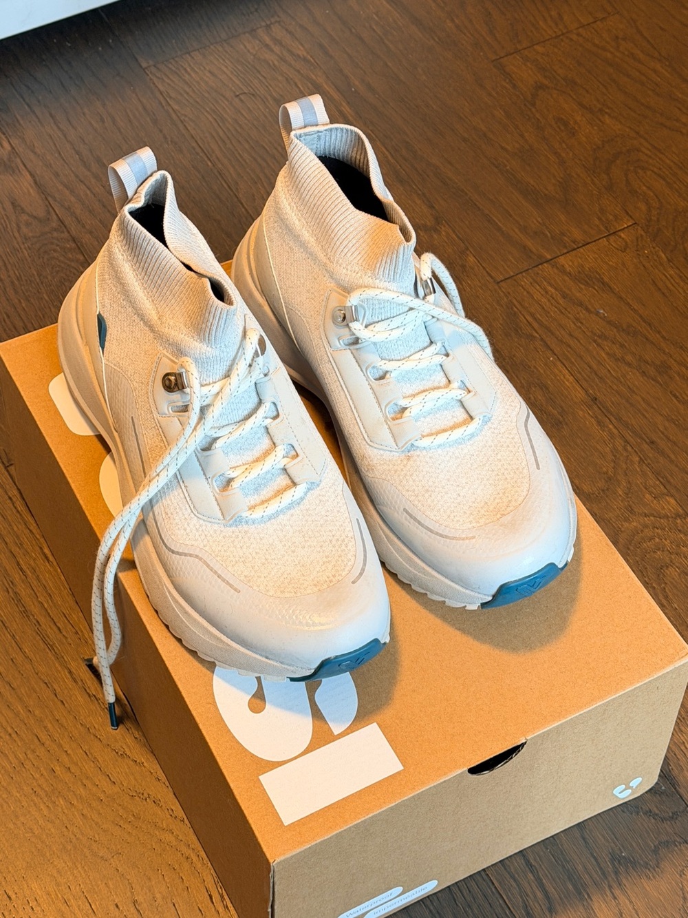 Vessi Men’s Frost White Stormburst High Top
